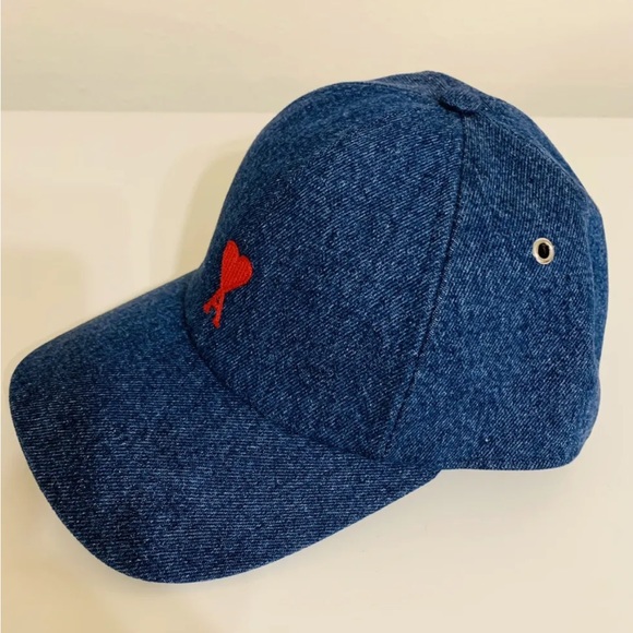 Ami Paris logo denim cap - Picture 3 of 10